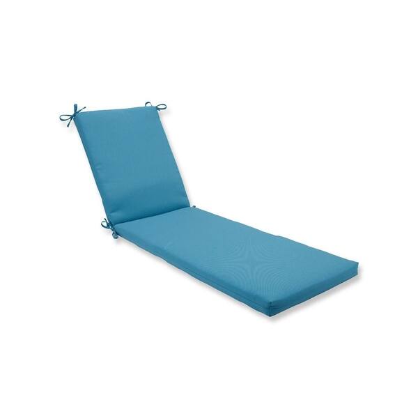 80" Blue UV/Fade Resistant Outdoor Patio Rectangular Chaise Lounge